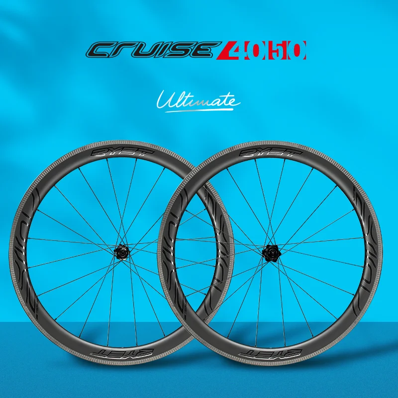 

RYET Carbon Road Wheels V Brake Bike Wheelsets Tubless Clincher Rim Brake Rimsets Ceramic Bearing Pillar 1423 2015 Bicycle Parts