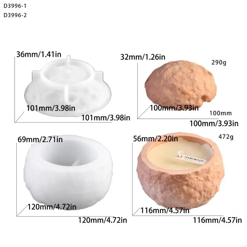 

Space Series Moon Shaped Casting Mold Flexible Silicone Box Tool For Cosmetics Office Supplies