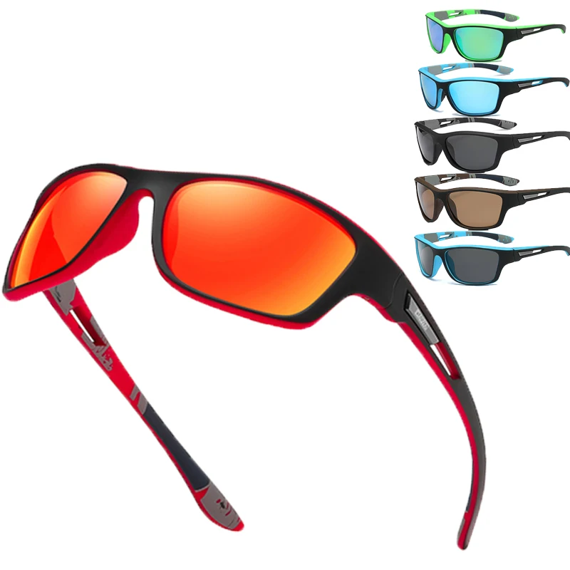 

Anti-glare Polarized Sunglasses Men Women Travel Driving Eyewear Unisex Vintage Square Frame UV400 Sport Sun Glasses Goggles