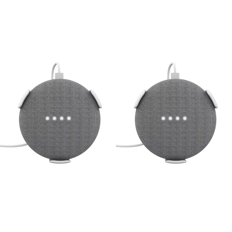 For Google Home Mini Wall Mount Bracket Holder For Google Home Mini Smart Speaker Cord Management Storage Hanger