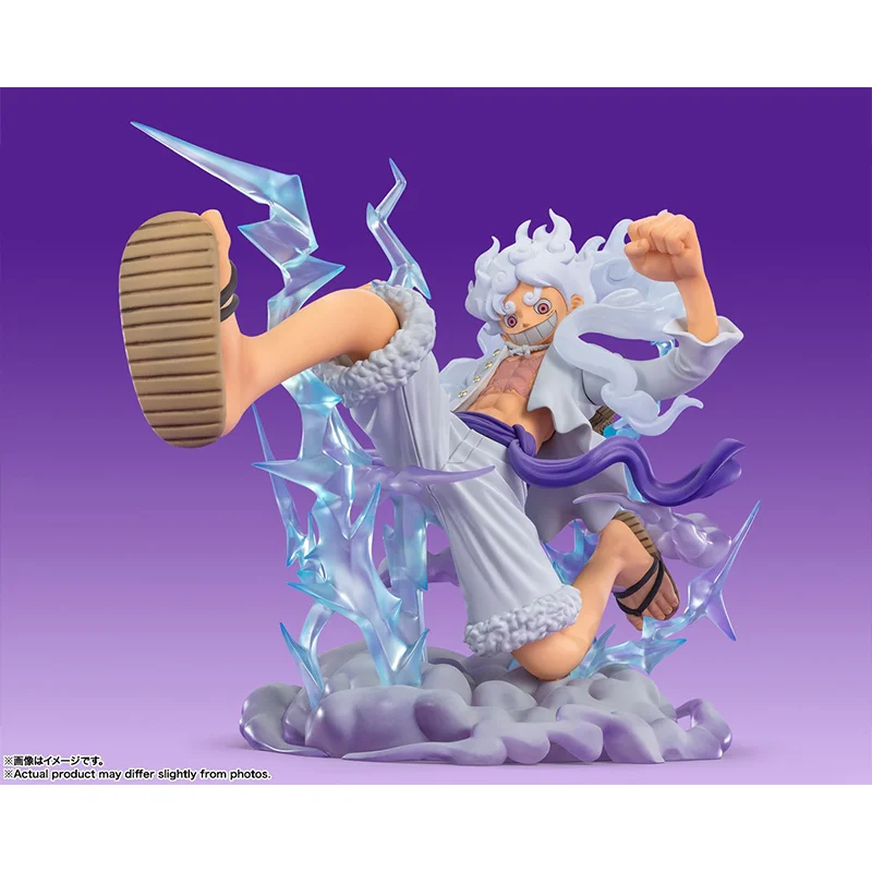 Bandai Figuarts ZERO Super Battle ONE PIECE Monkey D. Luffy Gear 5 Titan 30cm Anime Figure Action Model Collectible Toys Gift