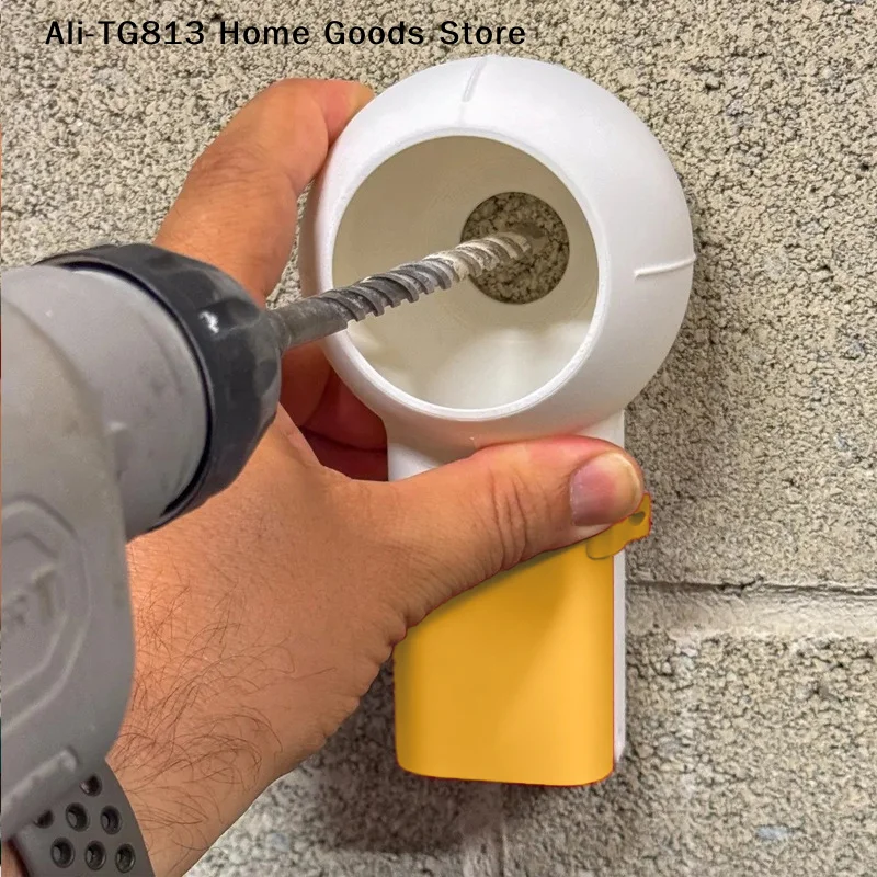 

[TG813]1Pcs Efficient Dust Collection Design Rotating Nozzle Drill Bit Dust Box Suitable For Drilling Sanding And Grinding