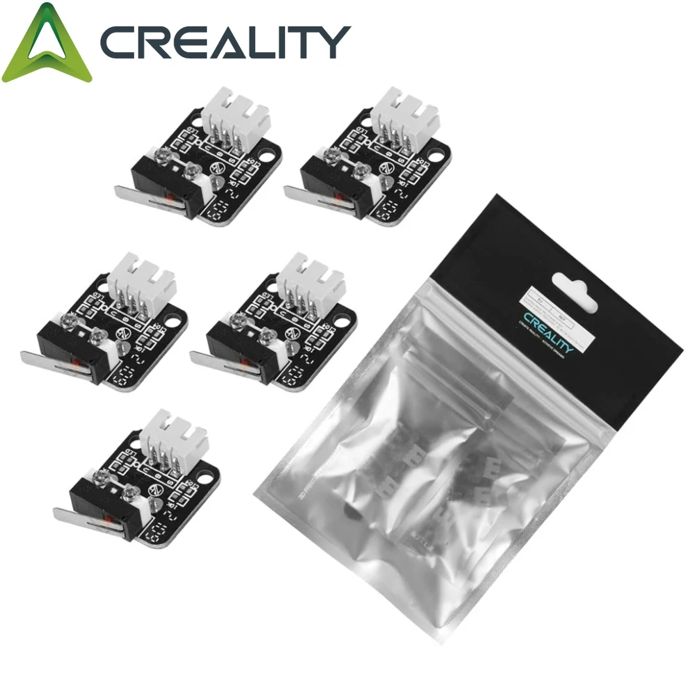 

Creality Original EndStop Limit Switch Kit for Ender 3 V2 Ender3 Pro 3S Ender-3 Max / 3X, CR-10 V3 S4, Ender3 S1 Pro 3D Printer