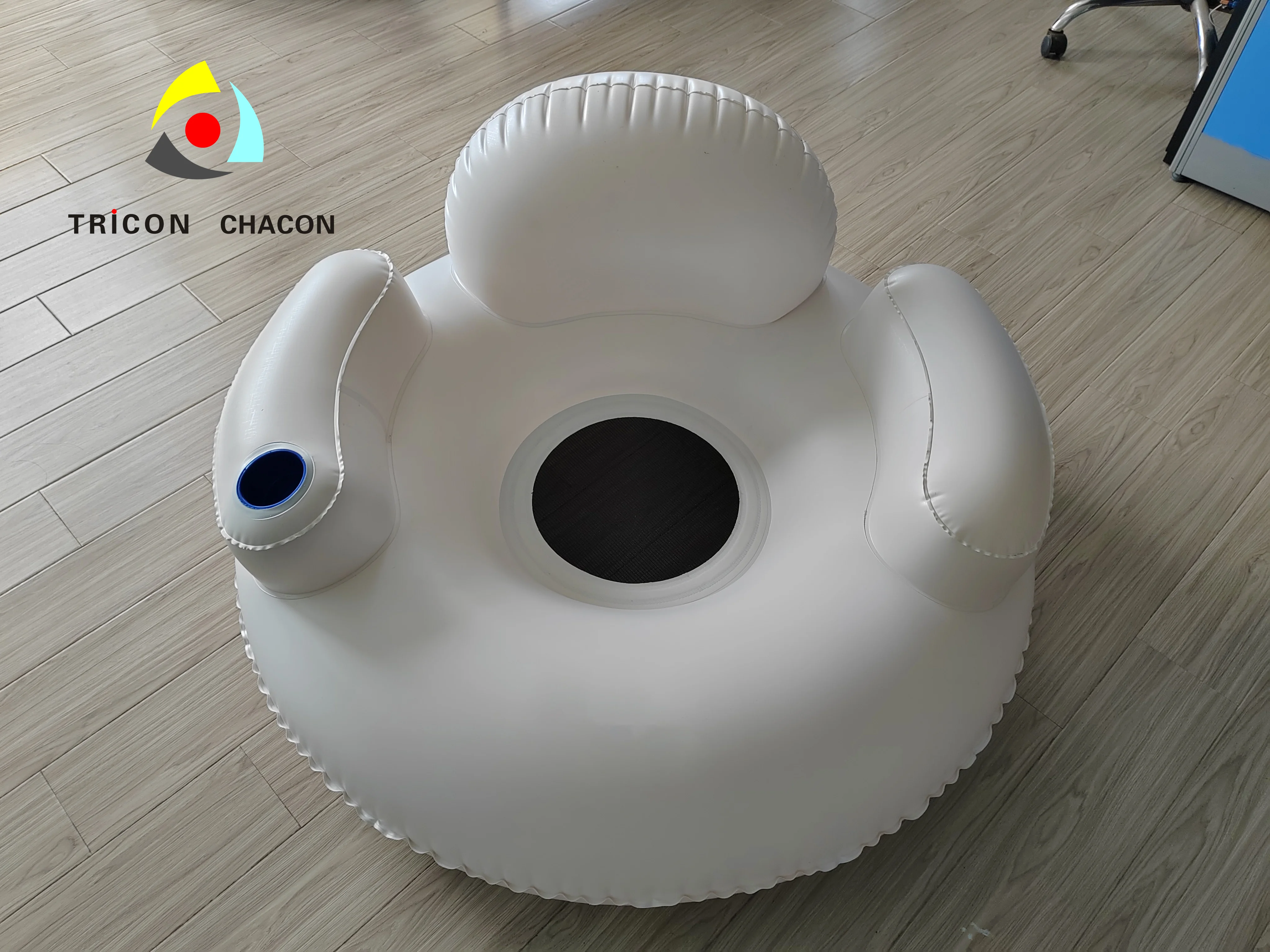 Factory Price Portable Inflatable Floating Raft Water Sleeping Bed Chair Lounger Mattress PVC Inflatable Floating