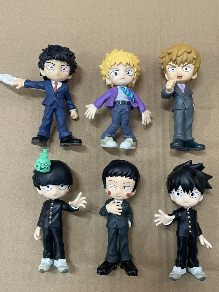 Figura de acción miniatura auténtica de Shigeo Kageyama Chibi de Bushiroad PalVerse Mob Psycho 100 III, en stock para coleccionistas de anime.