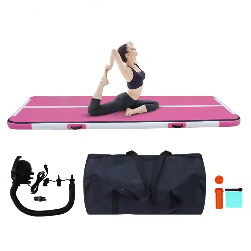 

3m 4m 5m AirTrack Gymnastics Tumbling Mat Air Floor Customize Inflatable Air Track Fitness 1