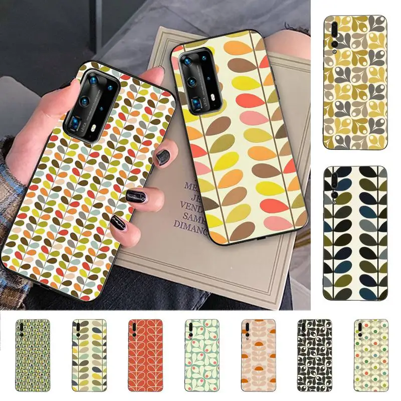 Multi Stem Orla Kiely Phone Case for Huawei P30 40 20 10 8 9 lite pro plus Psmart2019