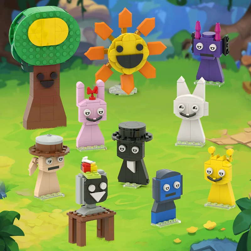 

The Sprunki Model MOC assembly DIY creative toy is an excellent gift choice for young brick enthusiasts.