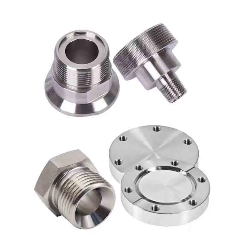 

Customized Blind Flange 304/316 Stainless Steel Outer Wire Joint Cnc Lathe Machining Hardware Parts