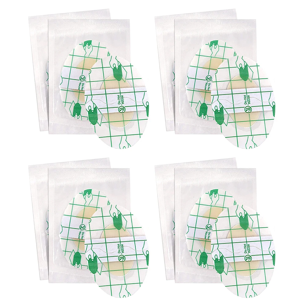 

16pcs Anti-wear Foot Stickers Hydrocolloid Transparent Breathable Invisible Heel Patches grips Wear-resistant Protectors