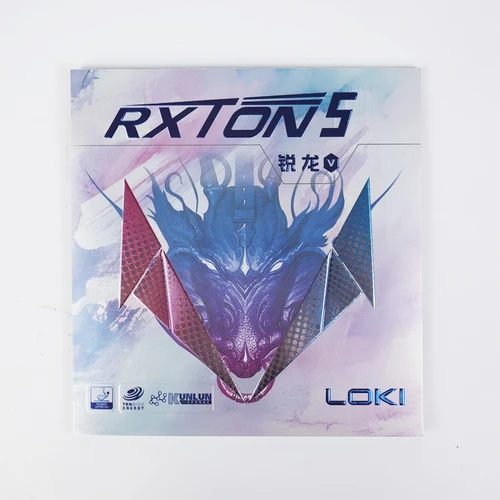 Imagen 2 del producto Goma de tenis de mesa Loki RXTON, serie de 5 colores, para raqueta, espinillas adhesivas, aprobada por ITTF, goma rosa de Ping Pong, novedad de 2025