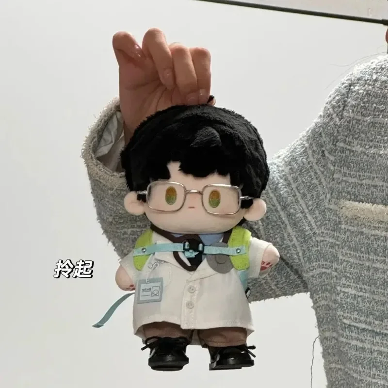 Love and Deepspace Zayne 20 cm poupée en coton manteau blanc vêtements médecin uniforme chirurgical pantalons hauts chaussures accessoires pour poupées idole