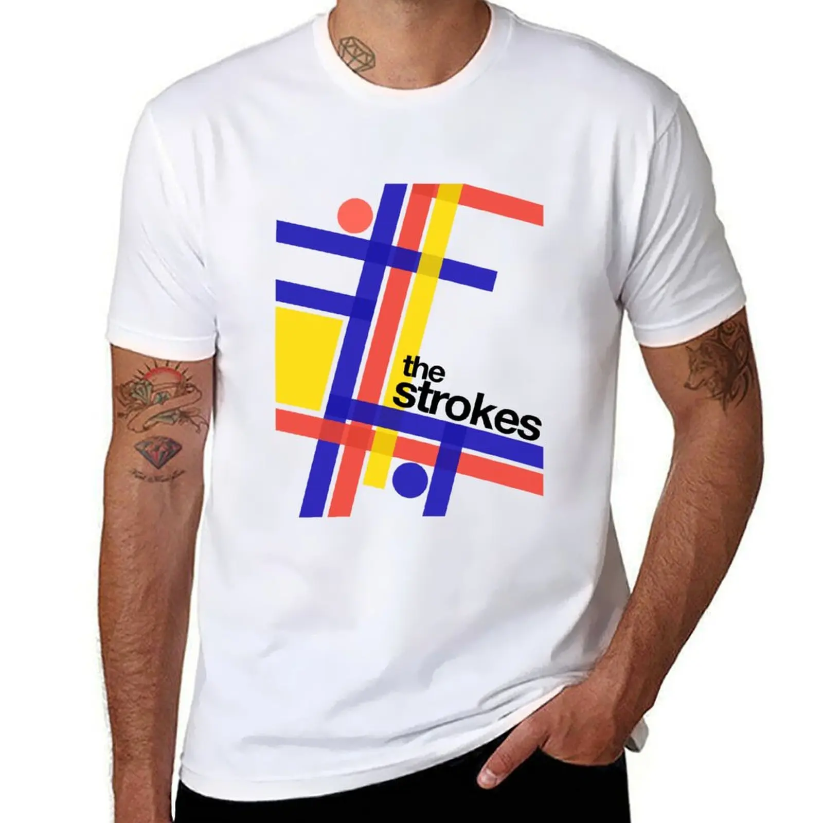 

The Strokezzz T-Shirt t shirts for man graphic vintage t shirt man casual T-Shirt