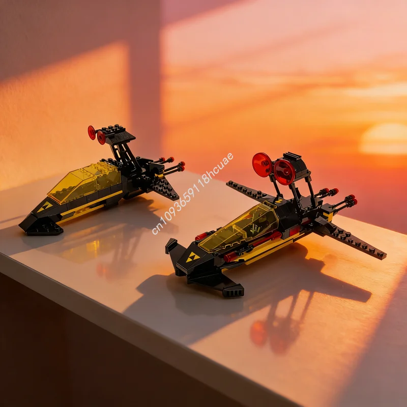 

560pcs MOC Space Blacktron I BATTRAX Remake Model Building Blocks Toys Architecture Idea Education Christmas Gifts Brick Kids