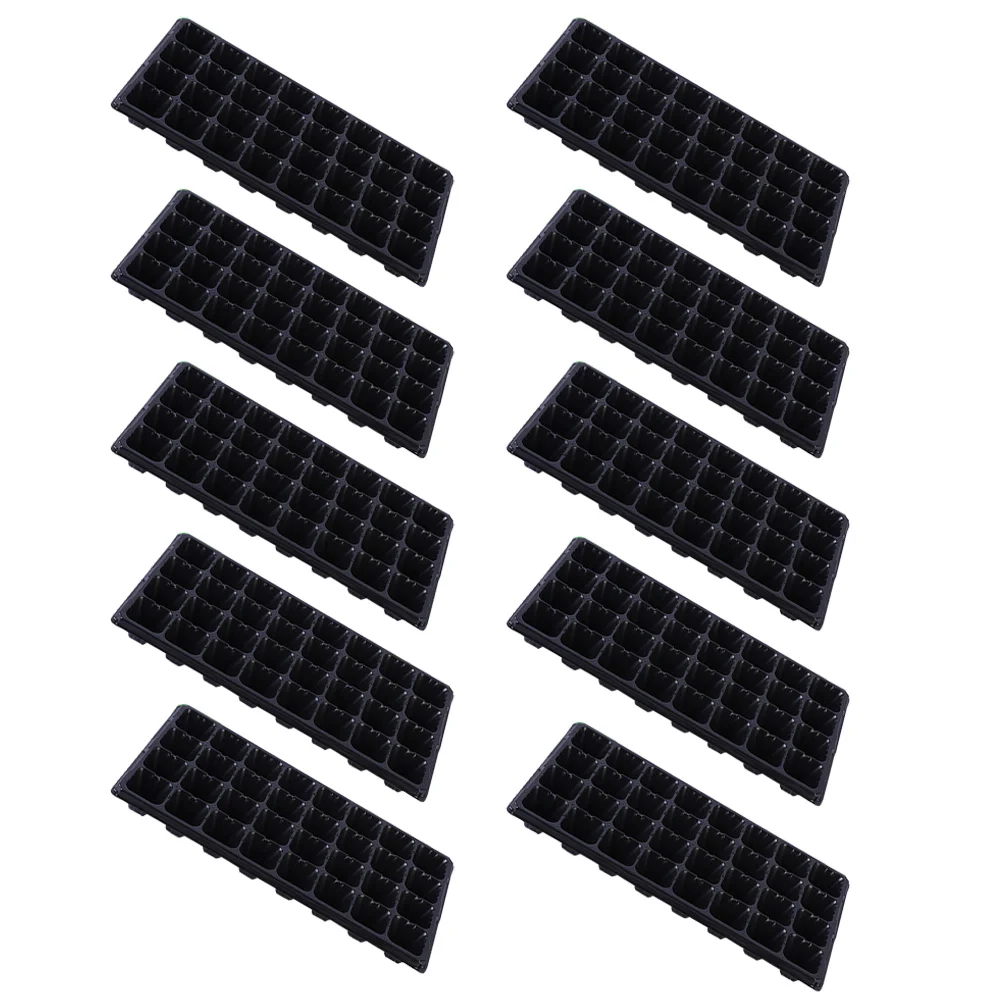 

10 шт., лоток для выращивания растений с 21 отверстиями для сада, детского сада, стартовый комплект для семян с несколькими отверстиями, лоток для размножителя