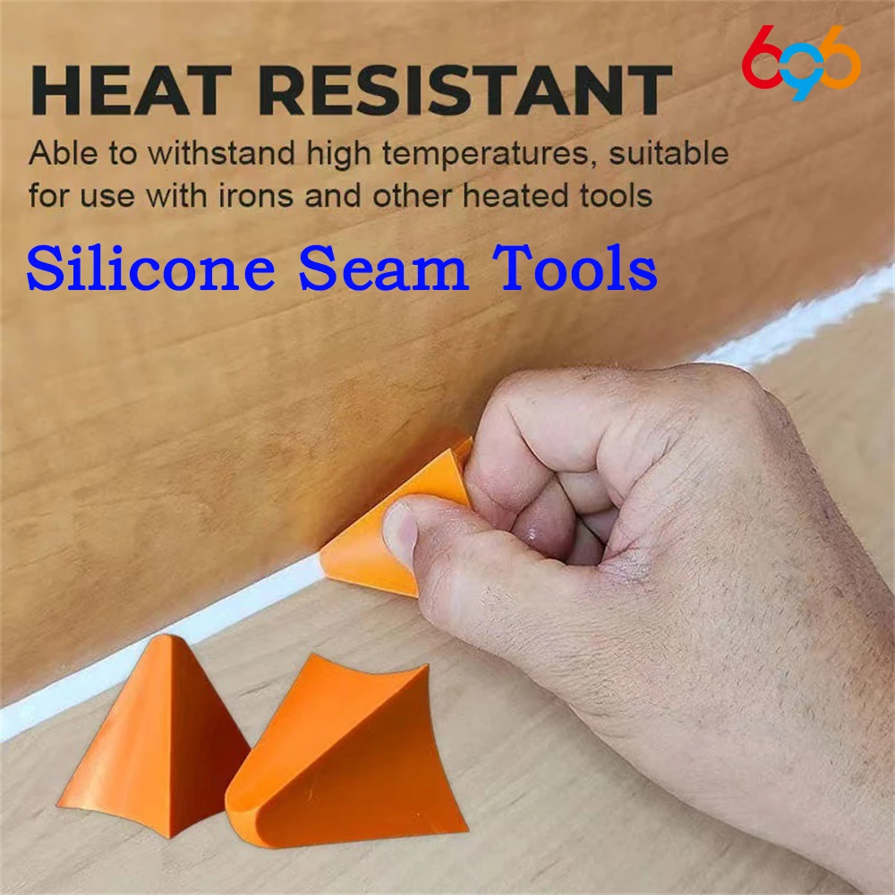 696 Orange Silicone Joint Filling Tool Set Home Secoration Tool Set Durable Wear Resistant Heat-Resistant Reduce Hand Fatigue