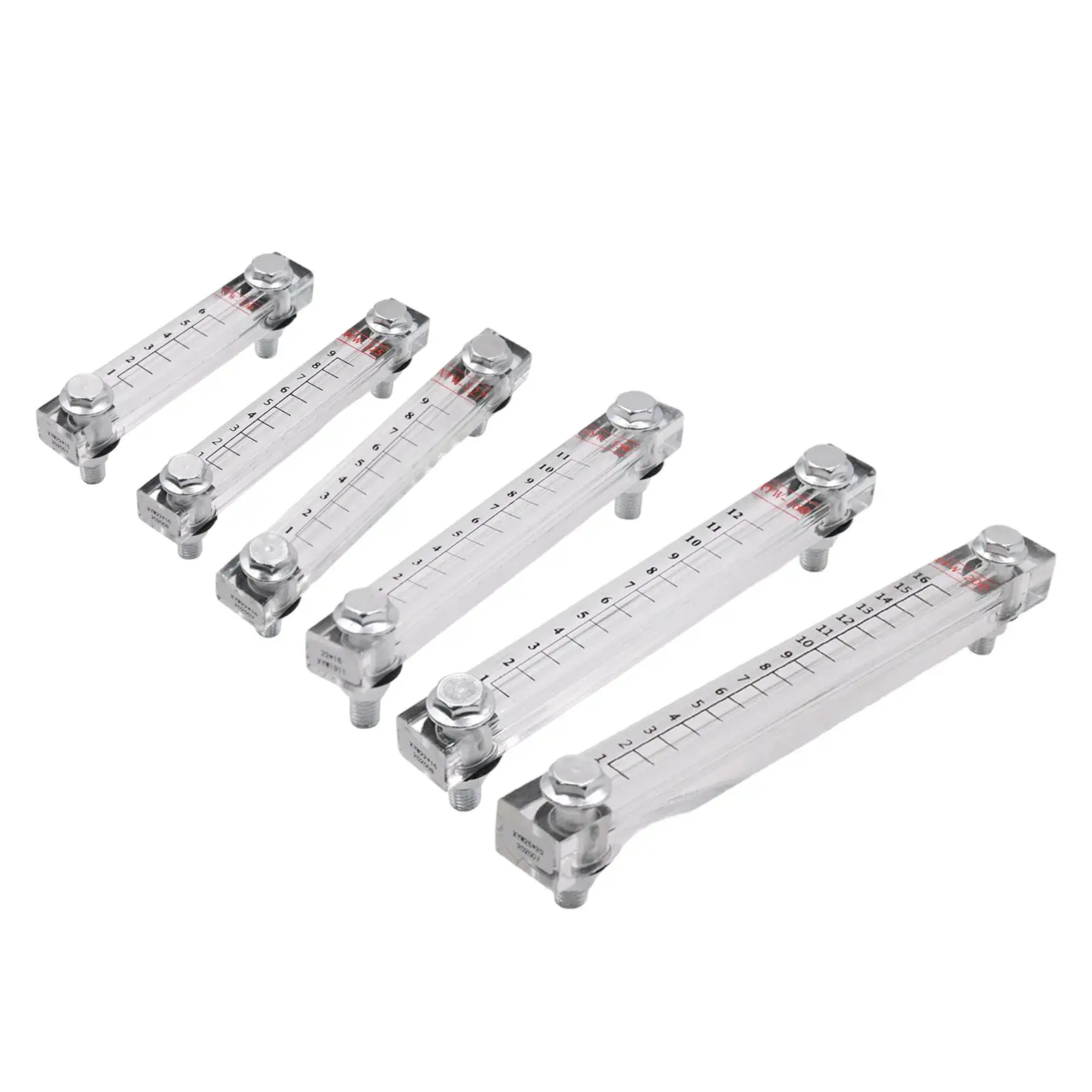Hydraulic Liquid Level Gauge Clear Multifunctional Accurate Oil Tank Level Indicator Water Level Indicator for Power Shipping