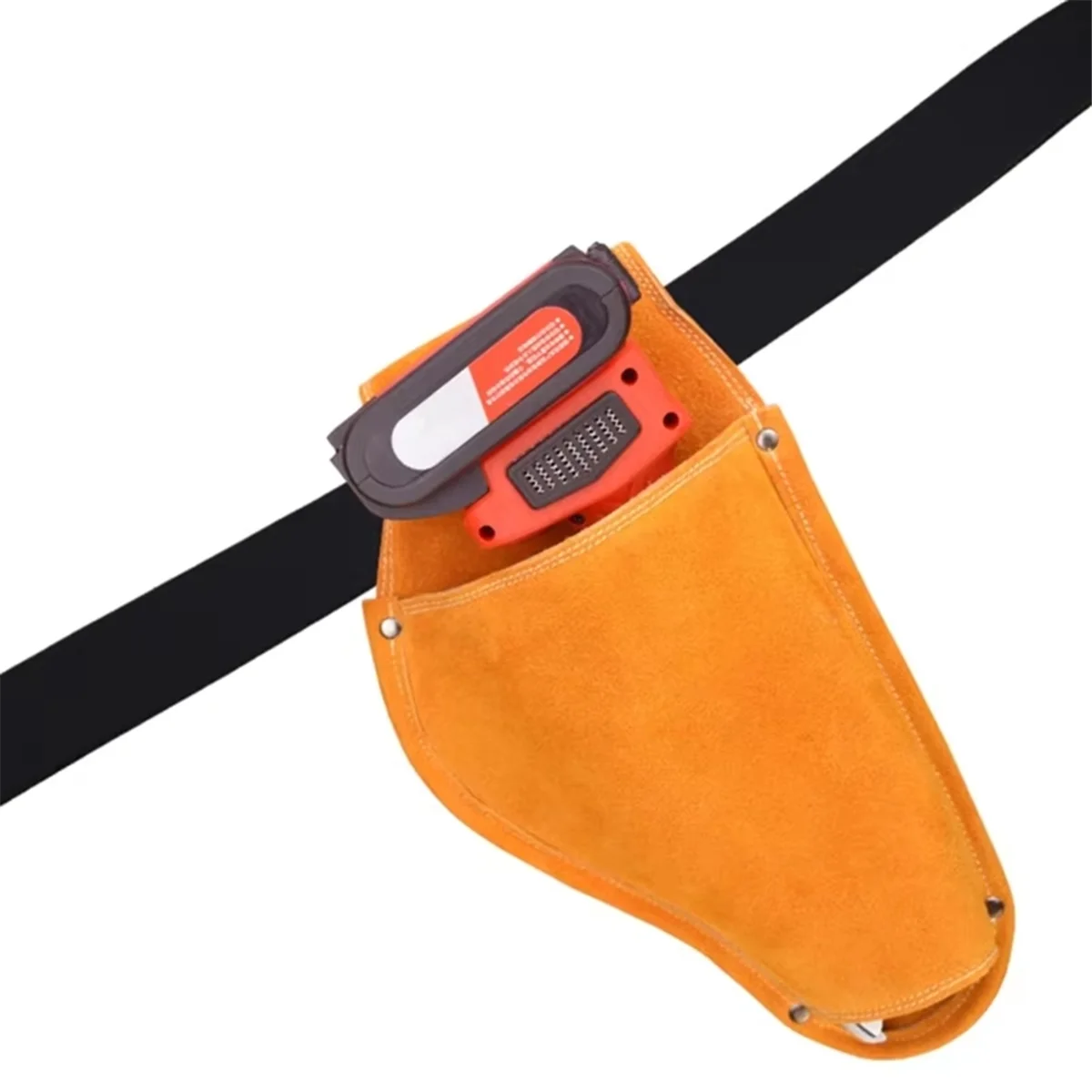 

A002 Electrician Holder Scissor Bag Storage Portable Leather Sheath Tool Pruning Gardening Practical
