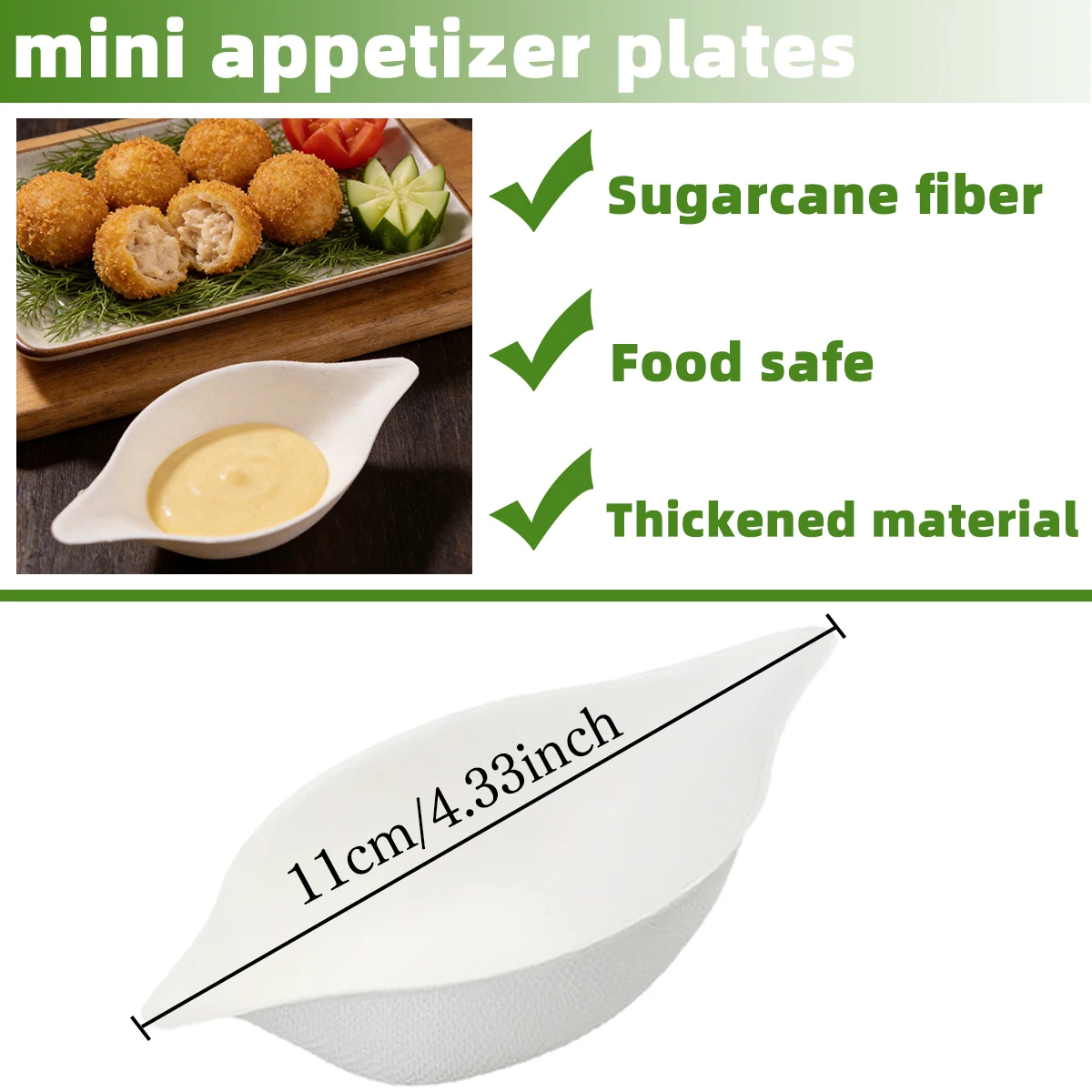 Mini bols jetables en canne à sucre, vaisselle en forme de citron, bols à sauce, plats d'apéritif, bols à découper les fruits, 10/25/50 pièces