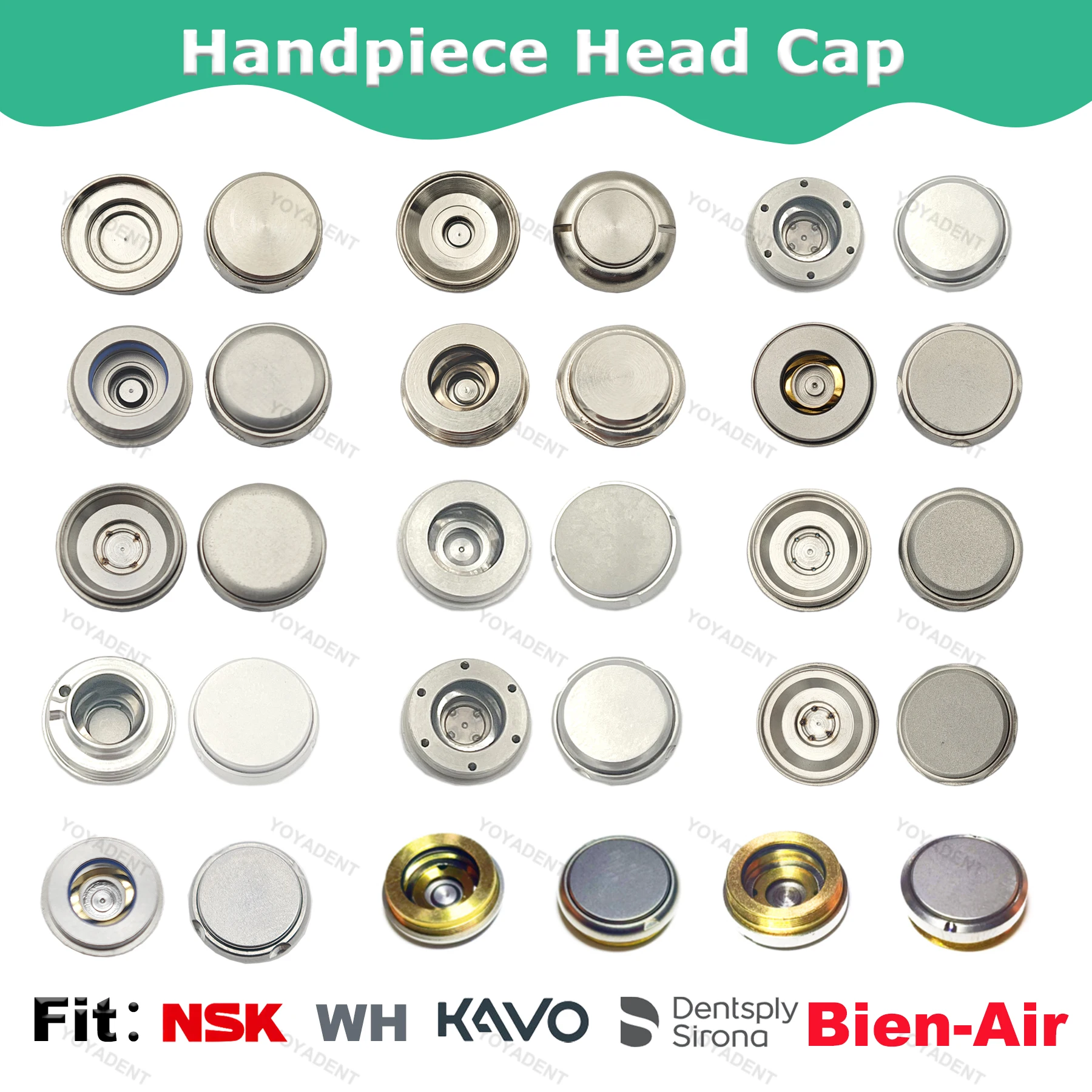 

Dental Accessories Dental High Speed Handpieces Torque Cap Head Stainless Dental Tools Fit NSK WH KAVO Sirona Bien-Air