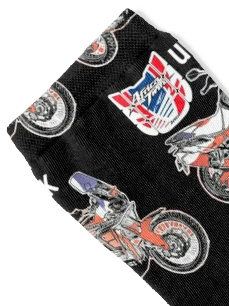 Africa Twin UK Socks gift christmas gift funny sock retro Designer Man Socks Women's