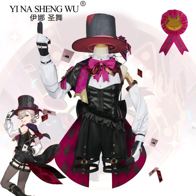 

Genshin Impact Linny Cosplay Game Play Suit New Best-selling Fengdan Gemini Magician Linny Cos Costume