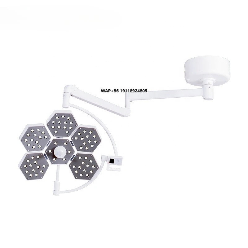 SK-LLD05C Saikang Factory Petal Type Single Head Ceiling Medical Surgery Shadowless Mobile LED Surgical Light