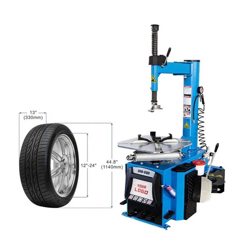 UM-700 Swing Arm Tire Changer Auto Maintenance Tool with CE Certification 1.1kW Motor Max 44.88