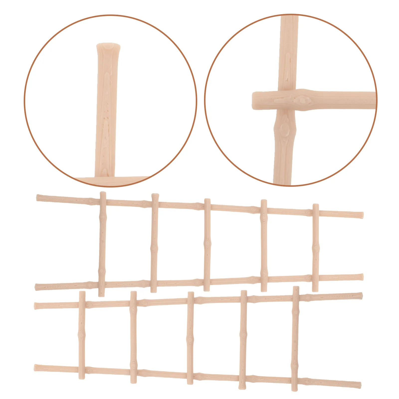 

4Pcs Mini Ladder Miniature Staircase Realistic Small Step Ladder for Mini Furniture Dollhouse Scene Decoration