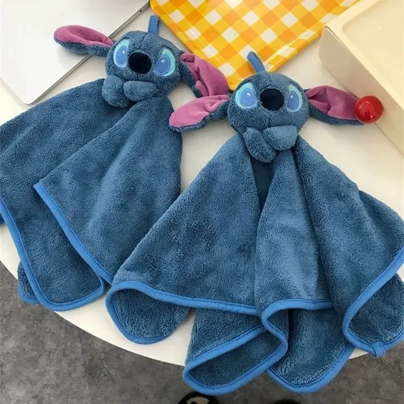 스티치 흡수성 핸드 타월 만화 가정용 두꺼운 걸이형 타월 욕실 주방 빠른 건조 내구성 손수건 선물