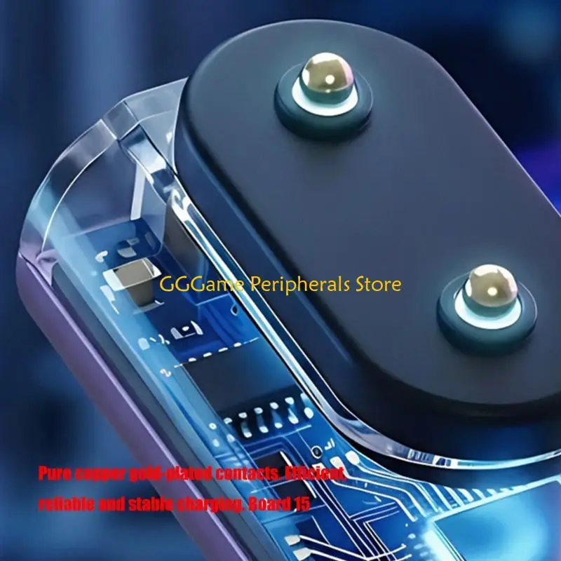 U55B Quick Install Charging Connector For Intelligent Watches Activity Trackers Corrosion Resistant Metal Housing Safe Overnight