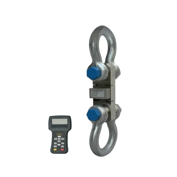 GWD500 Wireless Dynamometer Tension Meter with 280D Handheld Meter for Crane Scale 30T 50T 100T 200T