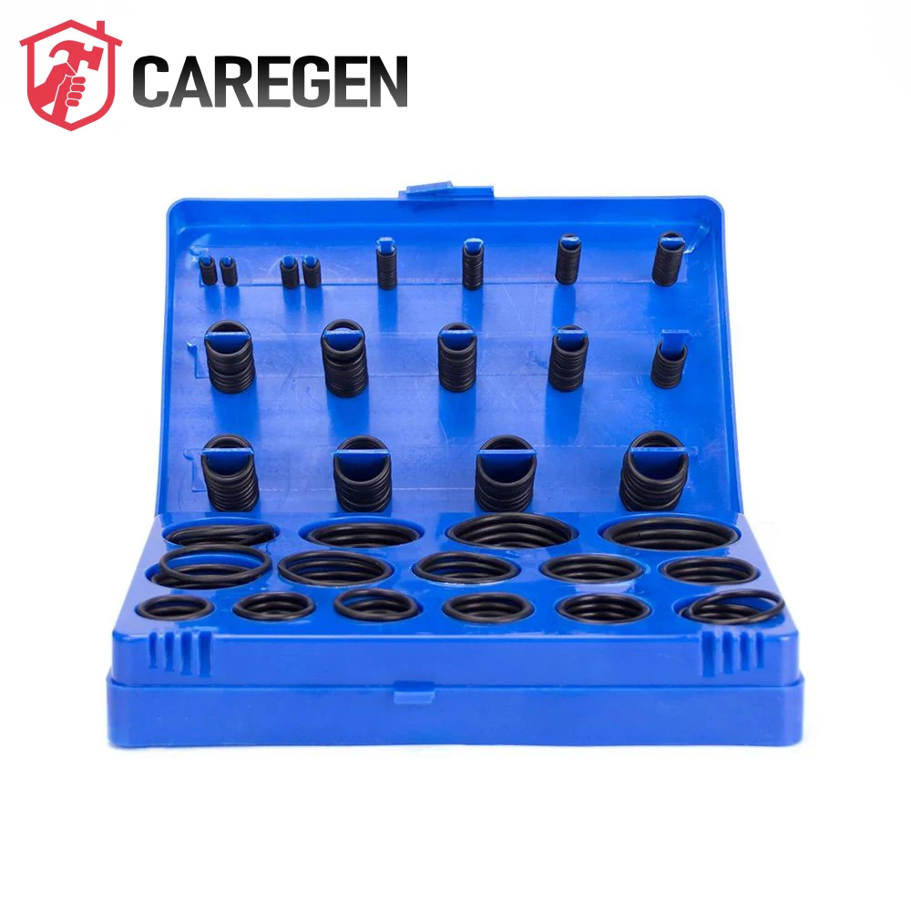 Metric 70 Nitrile Rubber O Rings Set Assortment Kit Auto Oring 386PCS Blue