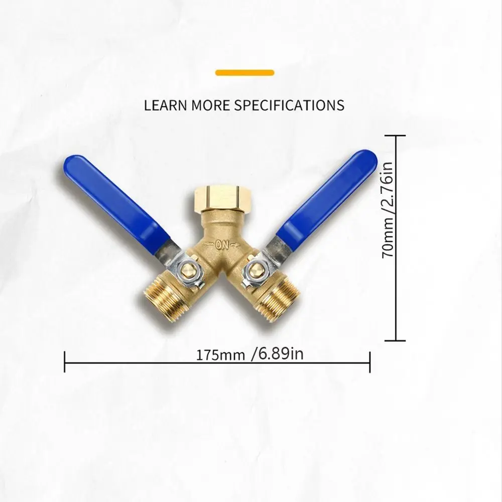حماية النباتات الزراعة فوهة الضغط العالي Y صمام مقبض طويل قيمة مستقلة منع الصدأ المضادة للتآكل