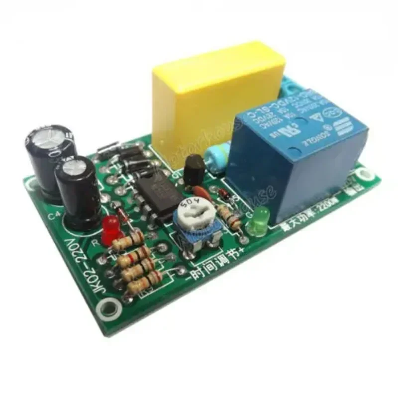 AC 220V 230V 0~60s Adjustable Delay Time Turn Off Delay Timer Module Relay Control Switch Board for Stair Lamp Light