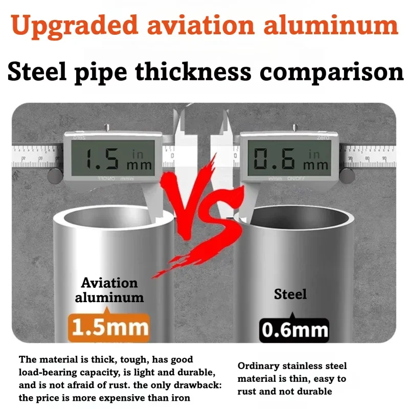 Compact Telescopic Straight Ladder Quick Retraction Design For Loft And Household Use