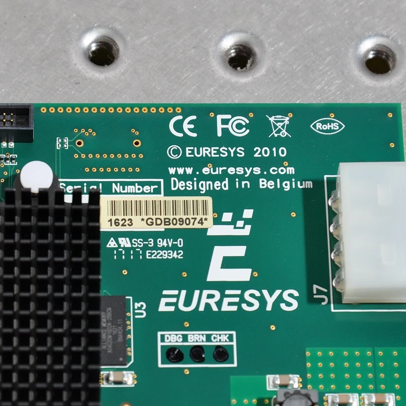 EURESYS 1622 1623 Single Fully Configured Camera Link Camera Image Capture Card Used