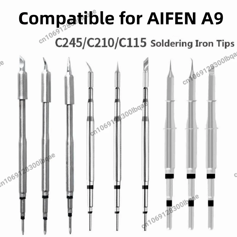 

Soldering Iron Tips Compatible Jbc Sugon Soldering Station Solder Iron Tips For Aifen A9 C115 C210 C245 Soldering Handle