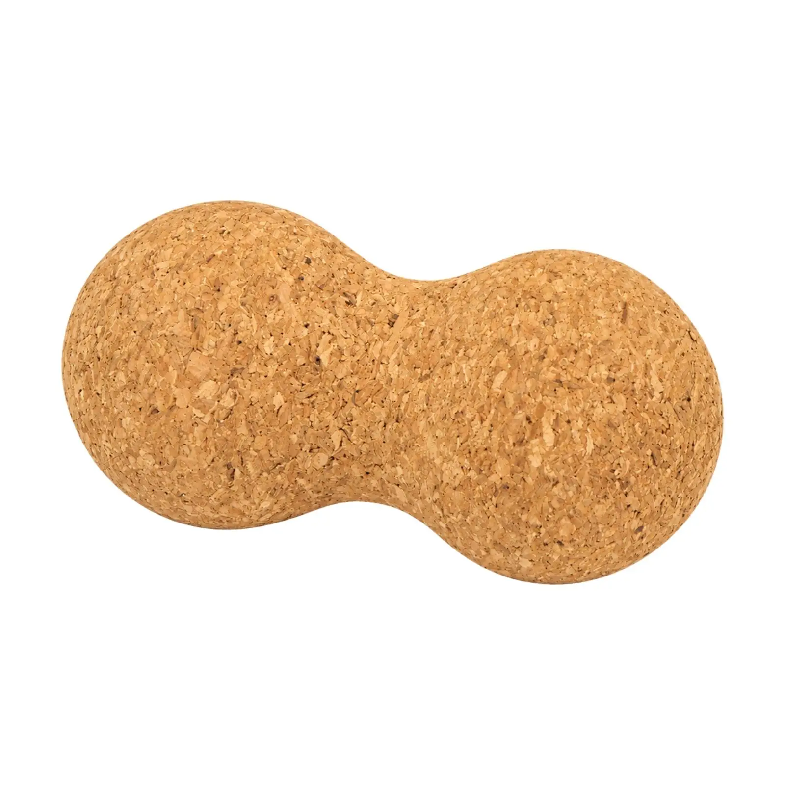 Lightweight Cork Yoga Exercise Block Peanut Massager for Pilates Dance Conditioning Daily Relaxation Routine