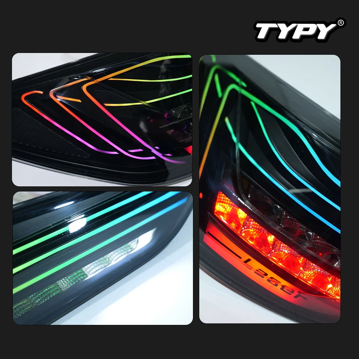 

TYPY New LED Tail Lamp Upgrade Modified For BMW 4 Series M4 G22 RGB Taillights2020-2023Dynamic Signal Tail Lamp Auto Accessories