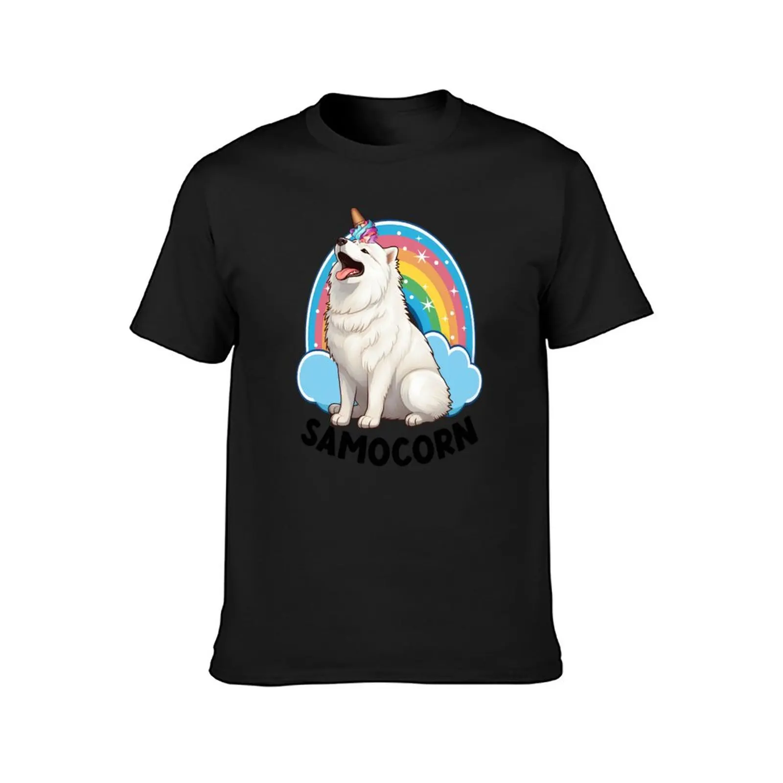 Samocorn, Funny Unicorn Samoyed T-shirt plain blacks summer clothes sublime mens white t shirts