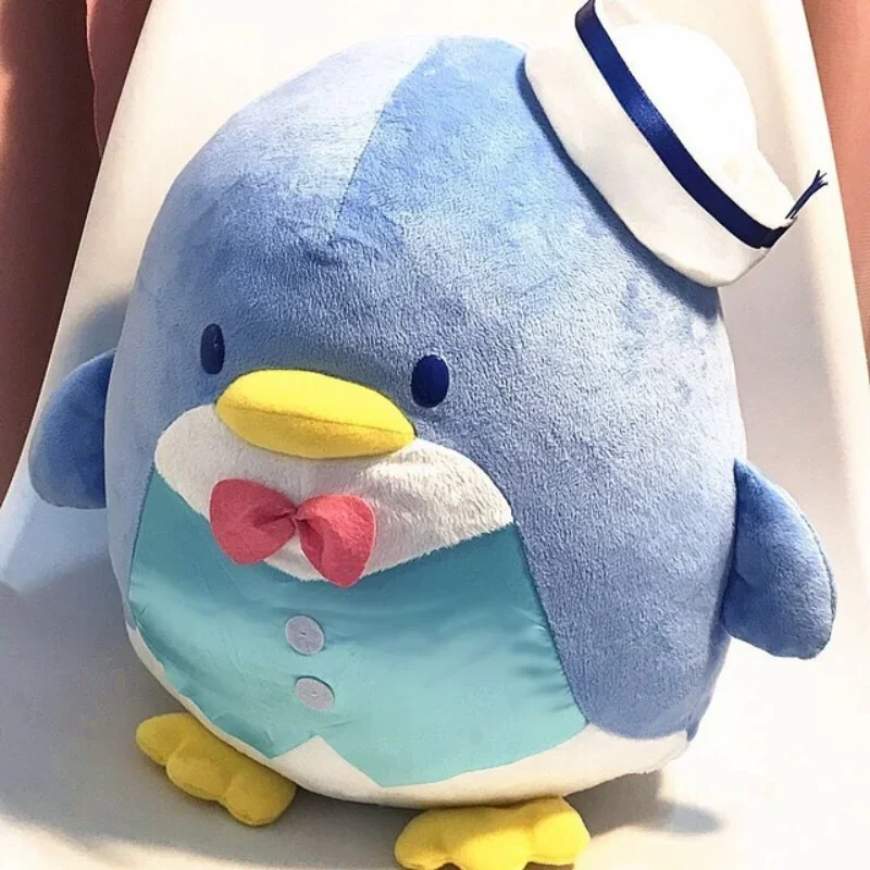 

35/50cm Cute Tuxedo Sam Plush Toy Sanrio Tuxedosam Penguin Doll Stuffed Animal Tuxedo Sam Plushies Hug Pillow Gifts