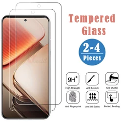 2/3/4 Piece Protective Glass for Vivo iQOO Z9 Turbo Plus Z9X Z8X Screen Protector for Vivo X200 Pro mini X100S X80 Lite HD Glass