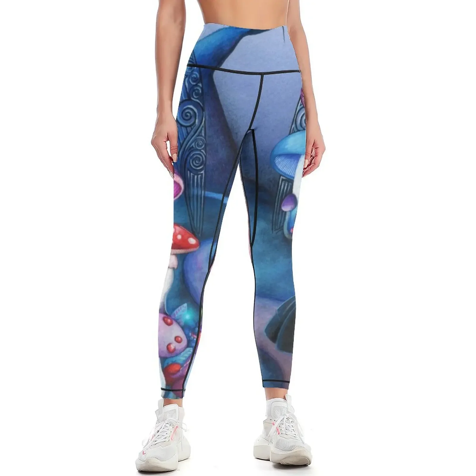 

Alice Gates to Wonderland Leggings gym's clothing active wear gym's sportswear trousers Womens Leggings