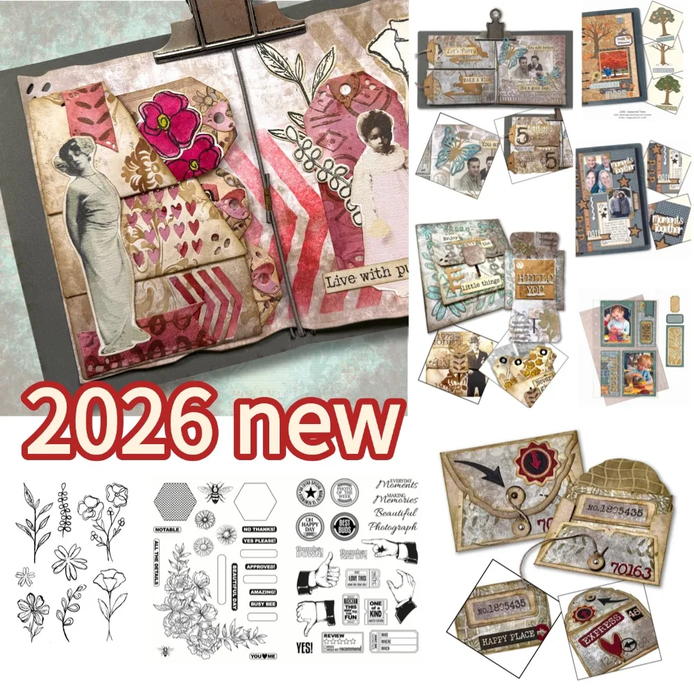

Finger Stamps 2026 New Metal Cutting Dies For DIY Scrapbooking Crafts Maker Photo Album Template Handmade Decoration