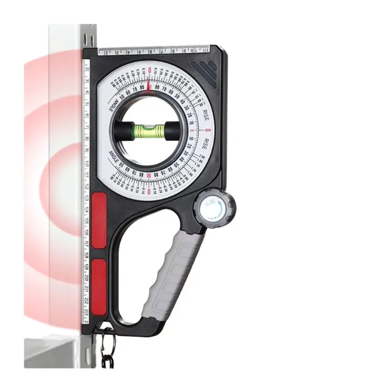 High Precision Angle Slope Measuring Instrument Magnetic Level Bubble Inclinometer Protractor Angle Finder Slope Scale Level