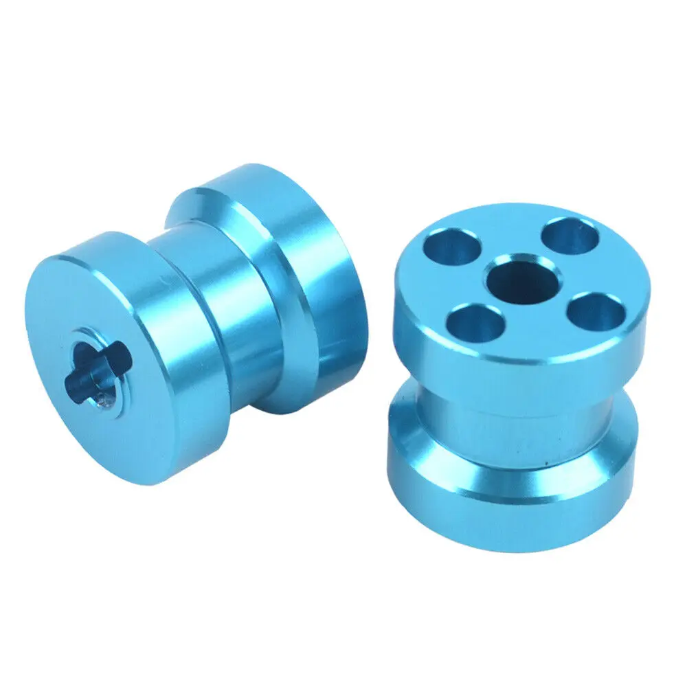 Aluminum Rear Wheel Adapters for Tamiya Wild One FOX Super Hornet Grasshopper II