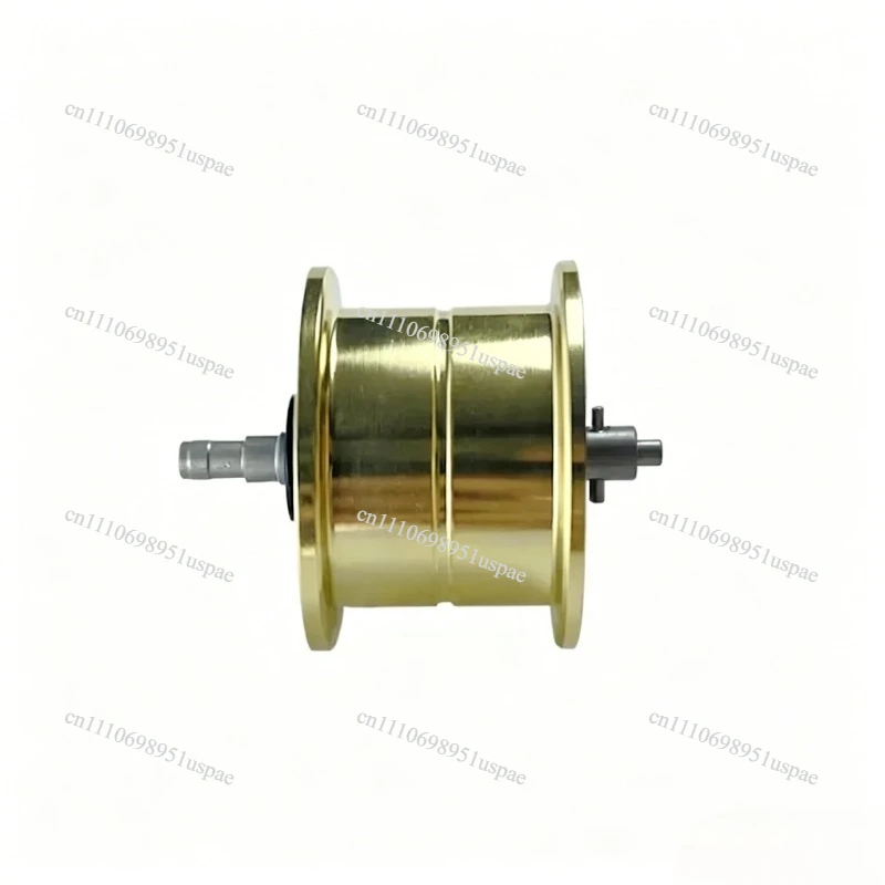 Magnetic brake micro-object line cup DC drum wheel water drop wheel universal center line cup metal fishing line wheel