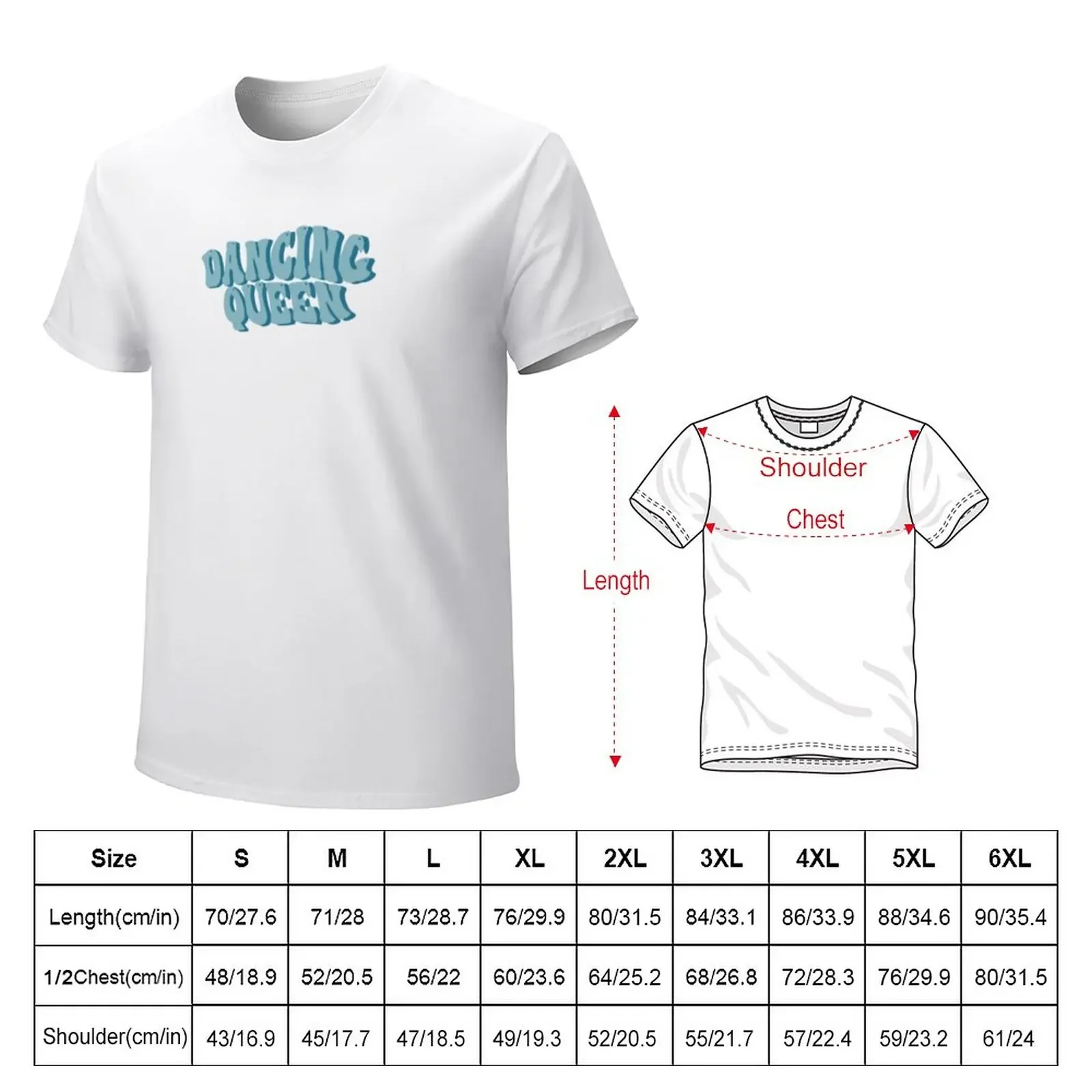 [mamma mia!] dancing queen T-Shirt quick-drying tops heavyweights big and tall t shirts for men