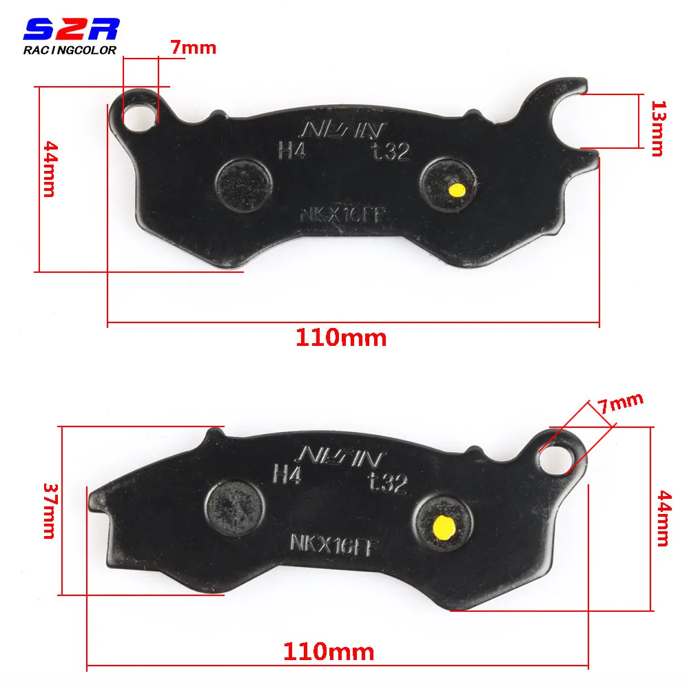 Motorcycle Front Disc Brake Pads Set for Honda PCX125 PCX150 PCX 150 PCX 125 150 2014 - 2019 2018 Rear Drum Brake Shoe Parts